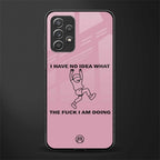 i have no idea glass case for samsung galaxy a72 image