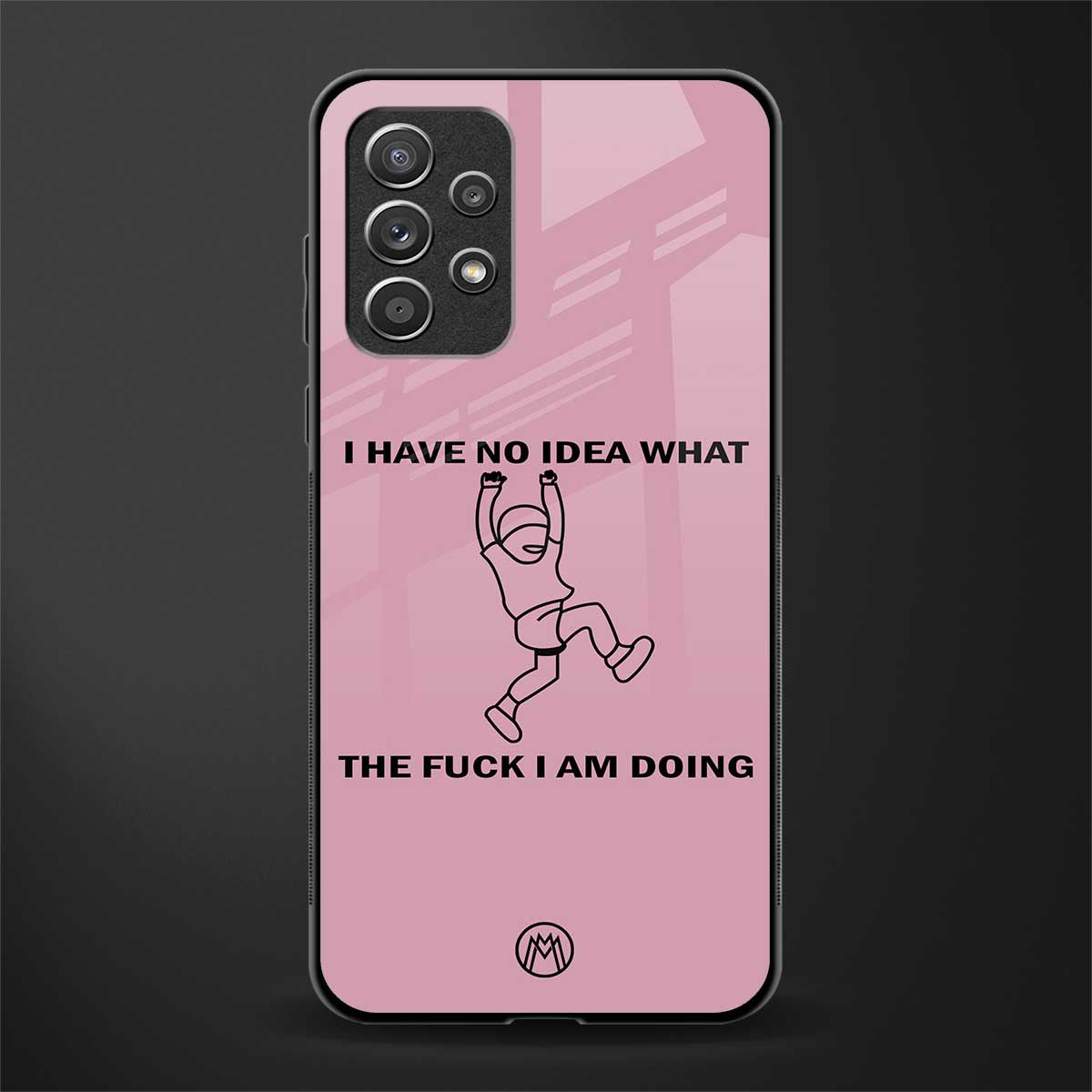 i have no idea glass case for samsung galaxy a52 image
