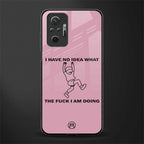 i have no idea glass case for redmi note 10 pro max image