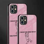 i have no idea glass case for iphone 12 mini image-2