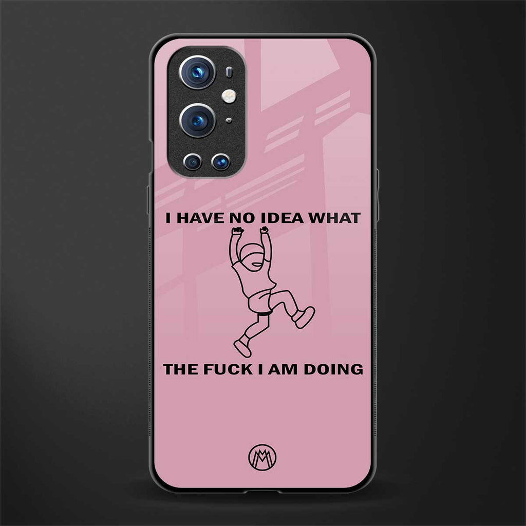 i have no idea glass case for oneplus 9 pro image