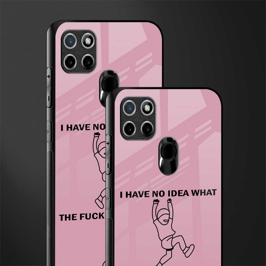 i have no idea glass case for realme c21 image-2