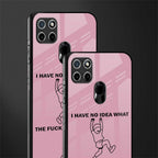 i have no idea glass case for realme c21 image-2