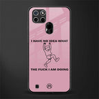 i have no idea glass case for realme c21 image