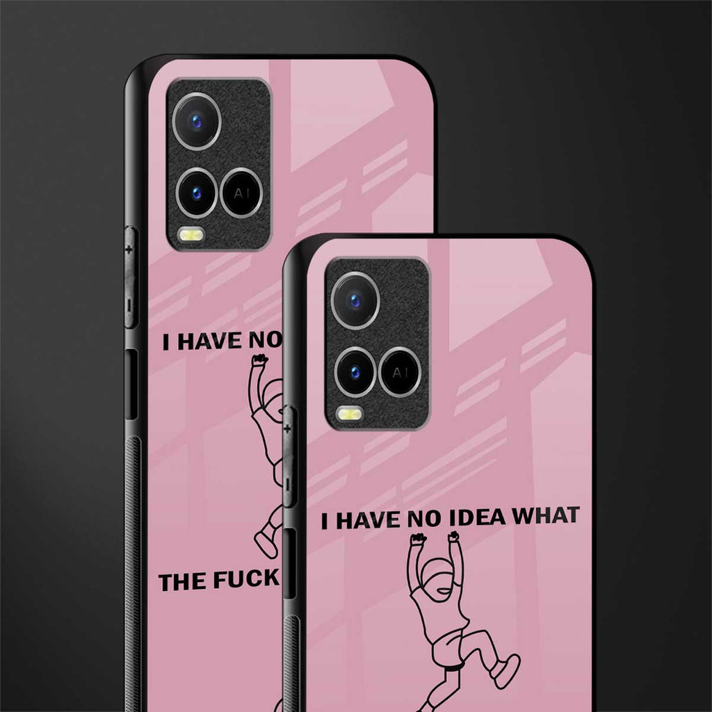 i have no idea glass case for vivo y21t image-2