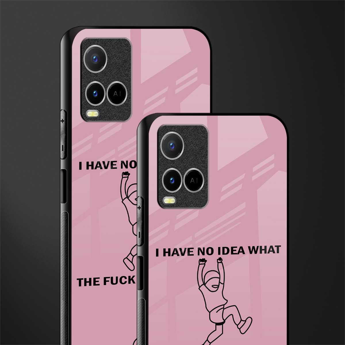 i have no idea glass case for vivo y21t image-2