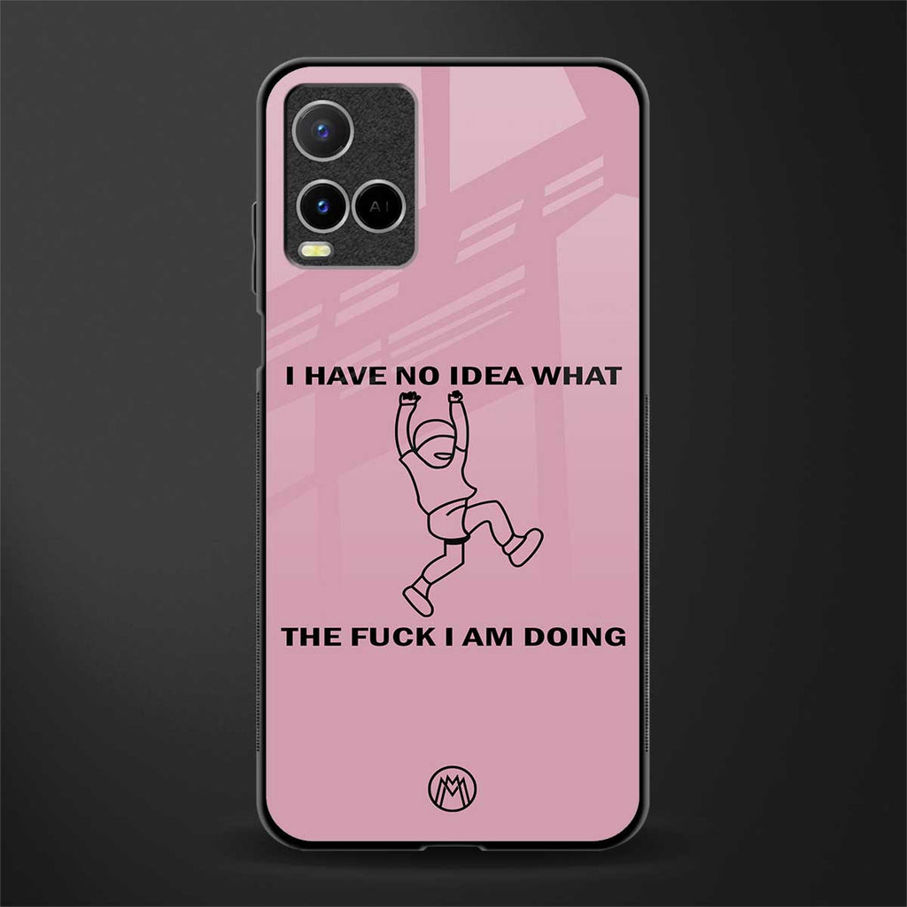 i have no idea glass case for vivo y21t image
