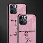 i have no idea glass case for iphone 12 pro max image-2
