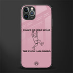 i have no idea glass case for iphone 11 pro max image