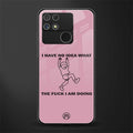 i have no idea back phone cover | glass case for realme narzo 50a