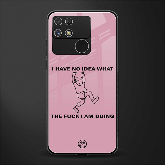 i have no idea back phone cover | glass case for realme narzo 50a