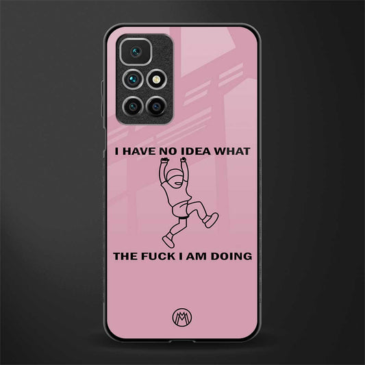 i have no idea glass case for redmi 10 prime image