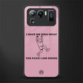 i have no idea glass case for mi 11 ultra 5g image