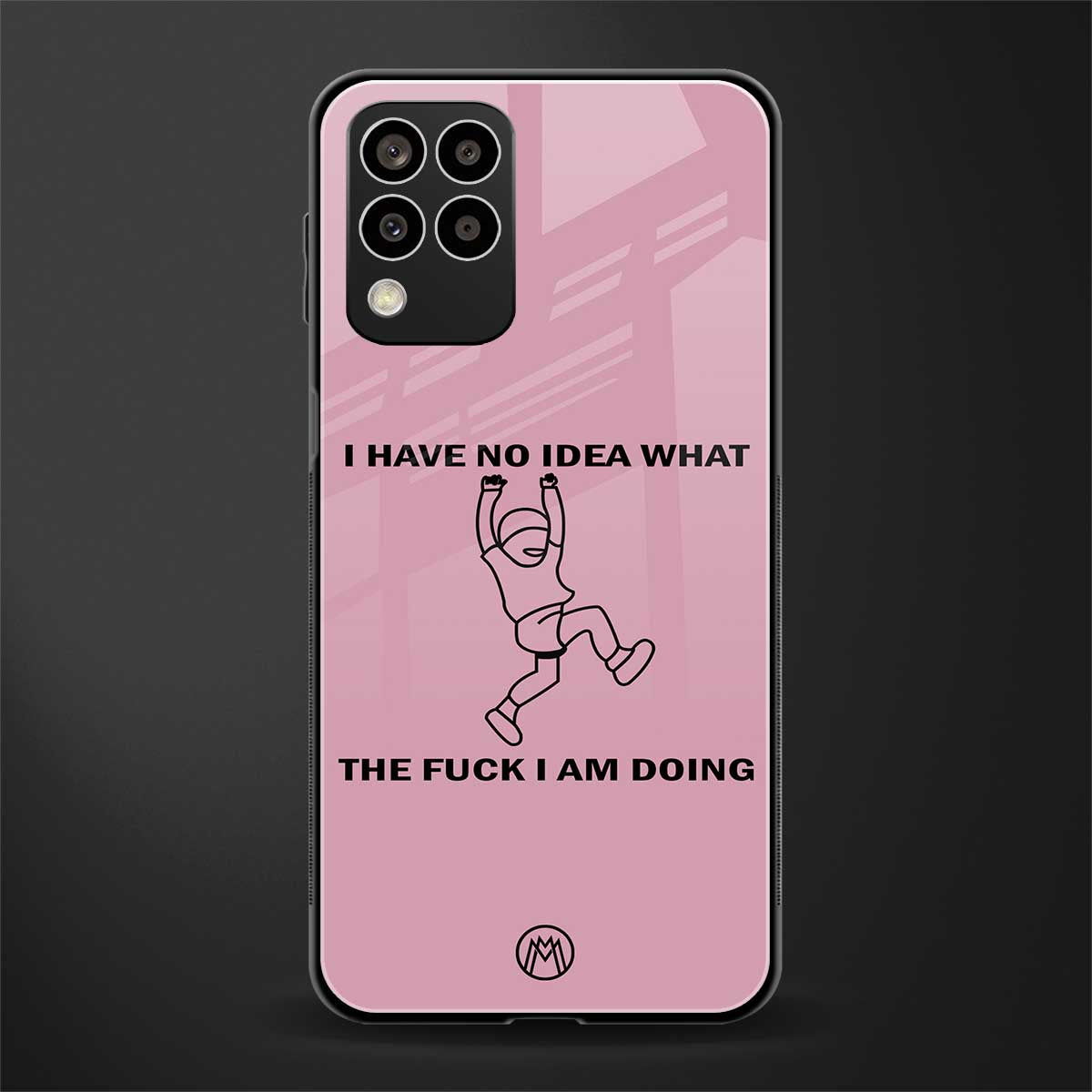 i have no idea back phone cover | glass case for samsung galaxy m33 5g