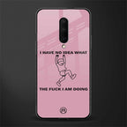 i have no idea glass case for oneplus 7 pro image