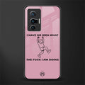 i have no idea glass case for vivo x70 image