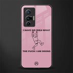 i have no idea glass case for vivo x70 image