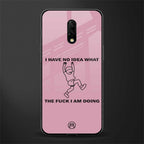 i have no idea glass case for oneplus 7 image
