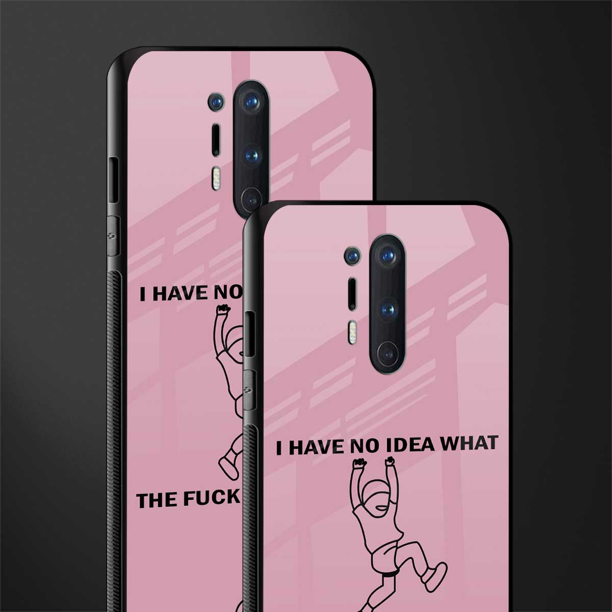 i have no idea glass case for oneplus 8 pro image-2
