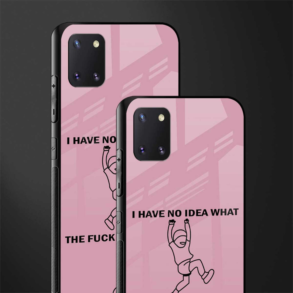 i have no idea glass case for samsung galaxy note 10 lite image-2