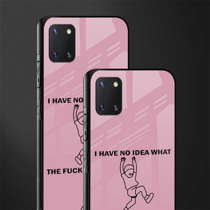 i have no idea glass case for samsung galaxy note 10 lite image-2