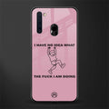 i have no idea glass case for samsung a21 image