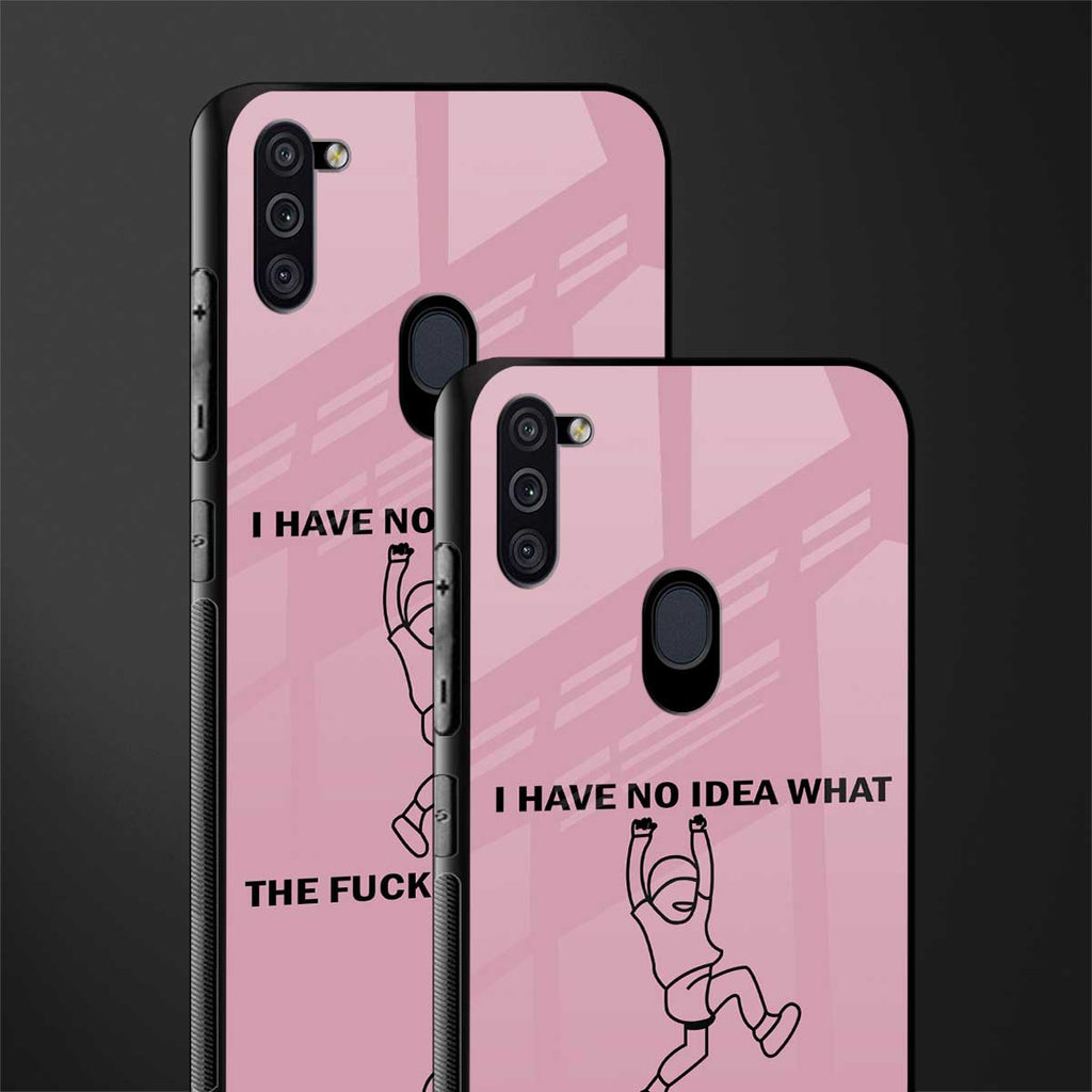 i have no idea glass case for samsung galaxy m11 image-2