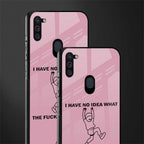 i have no idea glass case for samsung galaxy m11 image-2