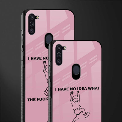 i have no idea glass case for samsung a11 image-2