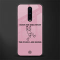 i have no idea glass case for oneplus 8 image