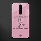 i have no idea glass case for oneplus 8 image