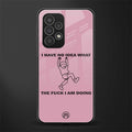 i have no idea back phone cover | glass case for samsung galaxy a33 5g