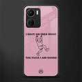i have no idea back phone cover | glass case for vivo y16