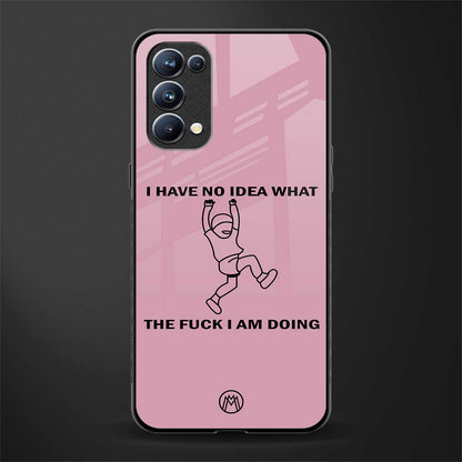 i have no idea back phone cover | glass case for oppo reno 5