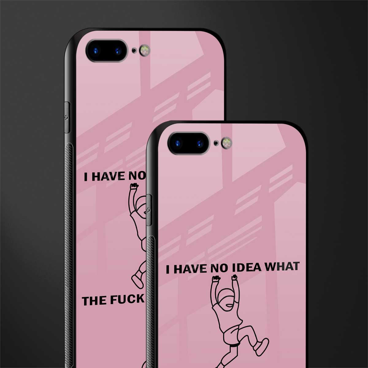 i have no idea glass case for iphone 7 plus image-2