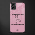 i have no idea back phone cover | glass case for vivo y72