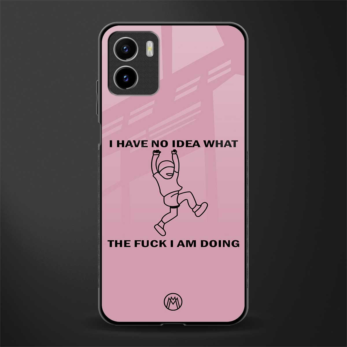 i have no idea back phone cover | glass case for vivo y72