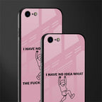 i have no idea glass case for iphone 8 image-2