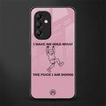 i have no idea back phone cover | glass case for samsung galaxy a14 5g