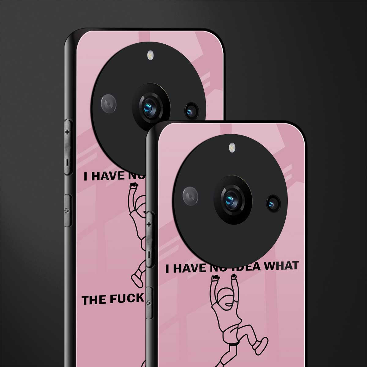 i have no idea back phone cover | glass case for realme 11 pro 5g