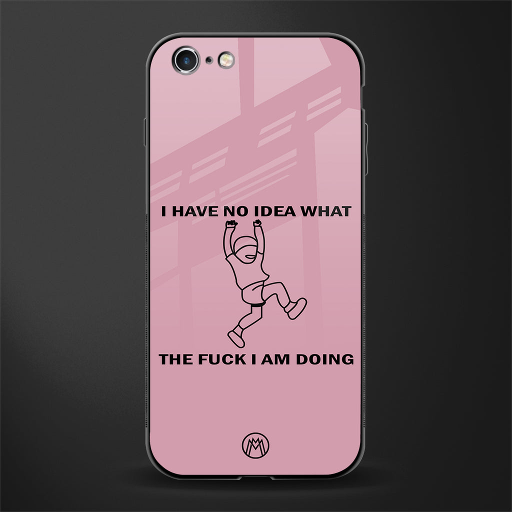 i have no idea glass case for iphone 6 plus image