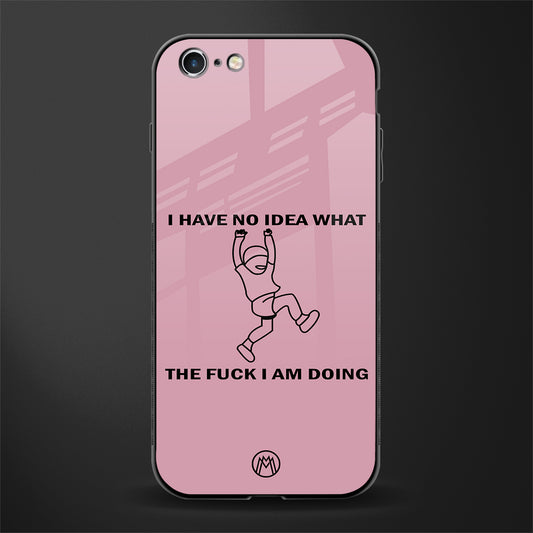 i have no idea glass case for iphone 6s plus image