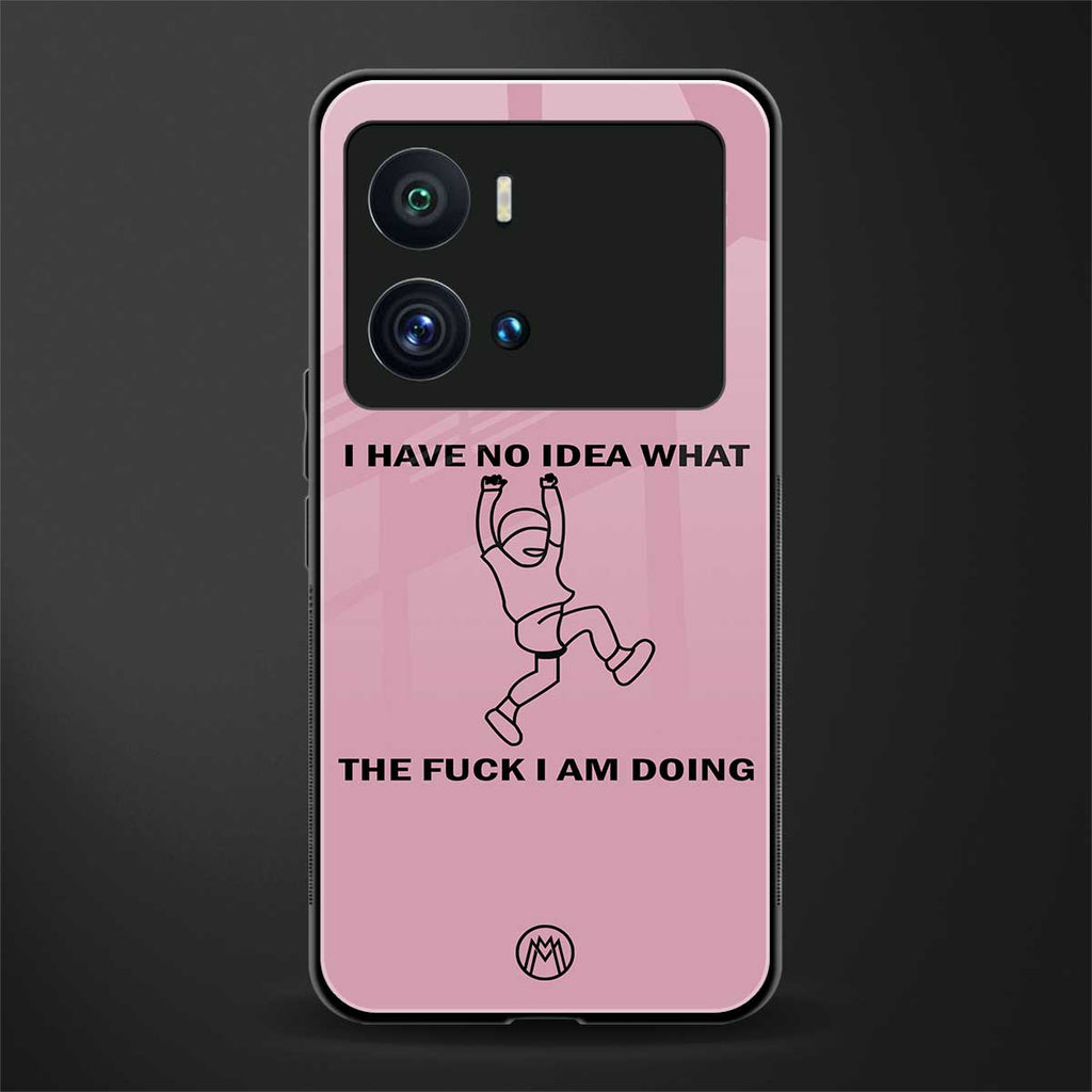 i have no idea back phone cover | glass case for iQOO 9 Pro