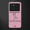 i have no idea back phone cover | glass case for iQOO 9 Pro