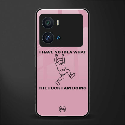 i have no idea back phone cover | glass case for iQOO 9 Pro