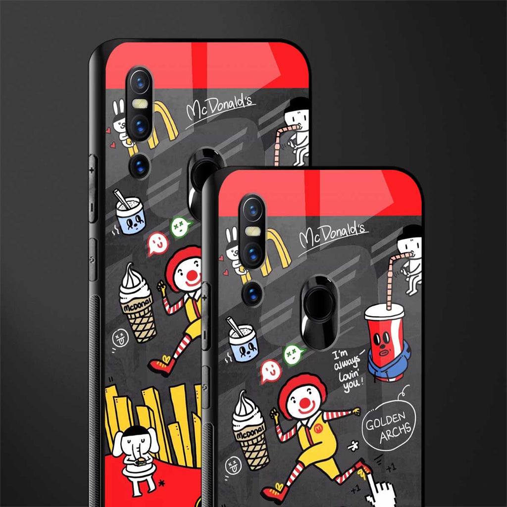 i'm always lovin' you glass case for vivo v15 image-2