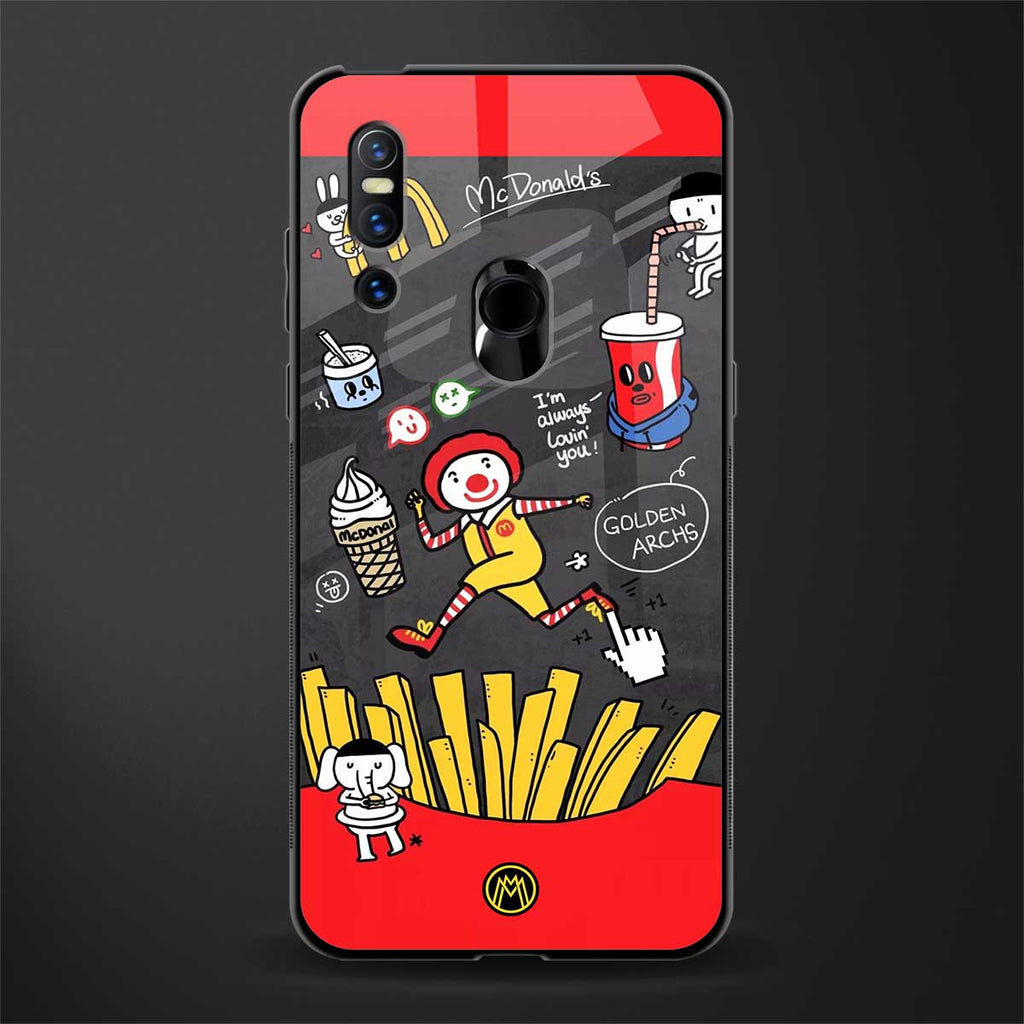 i'm always lovin' you glass case for vivo v15 image