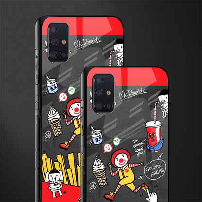 i'm always lovin' you glass case for samsung galaxy a71 image-2