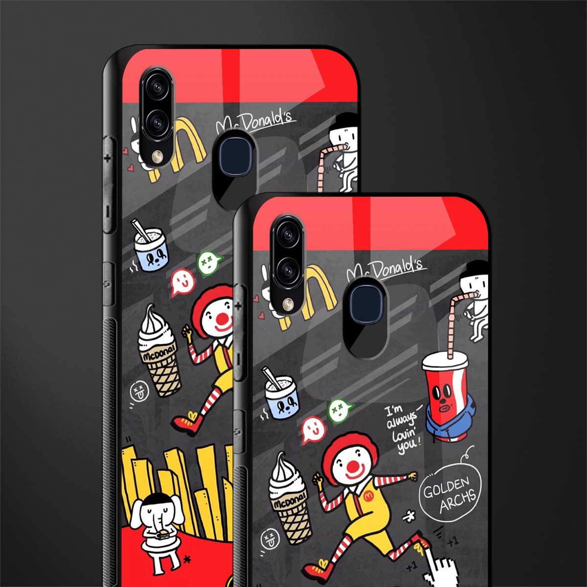 i'm always lovin' you glass case for samsung galaxy a20 image-2