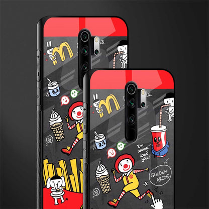 i'm always lovin' you glass case for redmi note 8 pro image-2